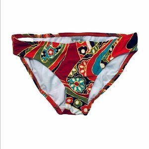 NWOT Athleta Swinging 60s Low Floral Bikini Bottom